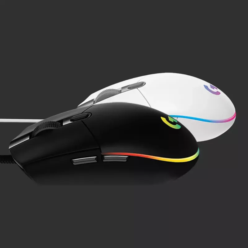 LOGITECH G203 Lightsync Gaming Mouse USB Black