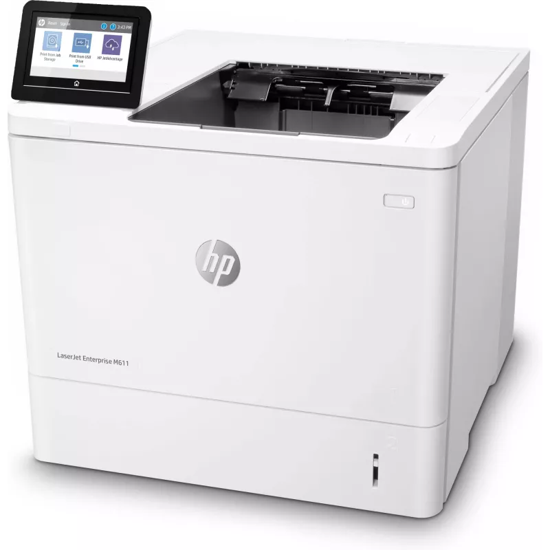 HP LaserJet Enterprise M611dn, Laser, 1200 x 1200 DPI, A4, 61 ppm, Duplex printing, Network ready