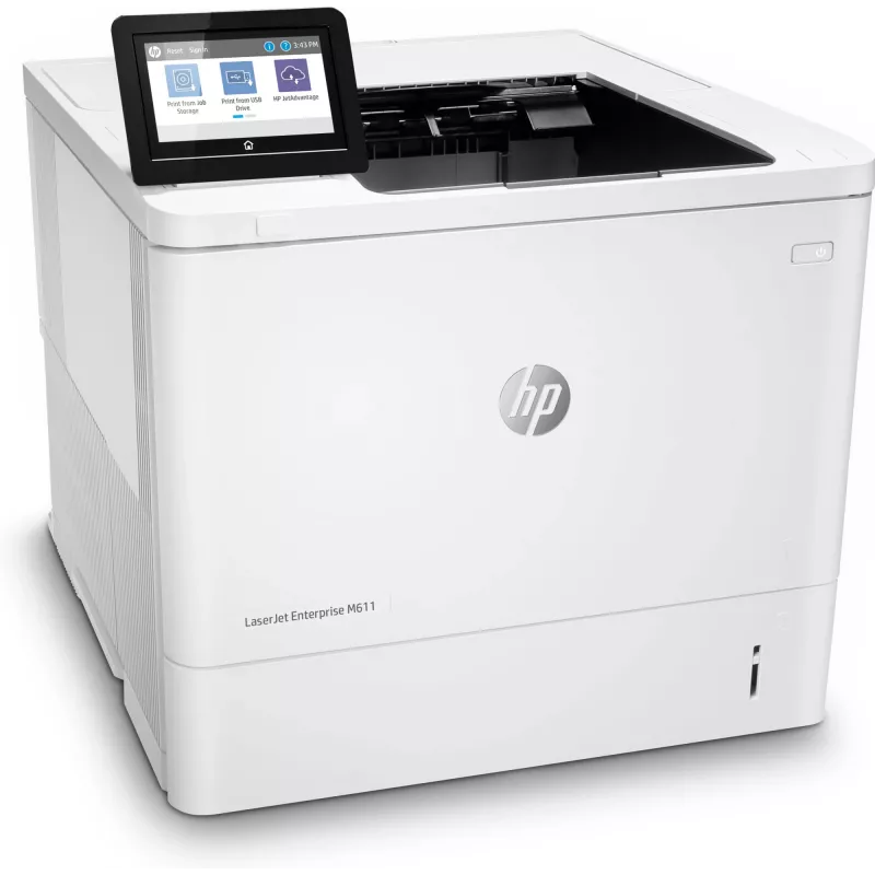 HP LaserJet Enterprise M611dn, Laser, 1200 x 1200 DPI, A4, 61 ppm, Duplex printing, Network ready