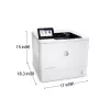 HP LaserJet Enterprise M611dn, Laser, 1200 x 1200 DPI, A4, 61 ppm, Duplex printing, Network ready