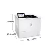 HP LaserJet Enterprise M611dn, Laser, 1200 x 1200 DPI, A4, 61 ppm, Duplex printing, Network ready