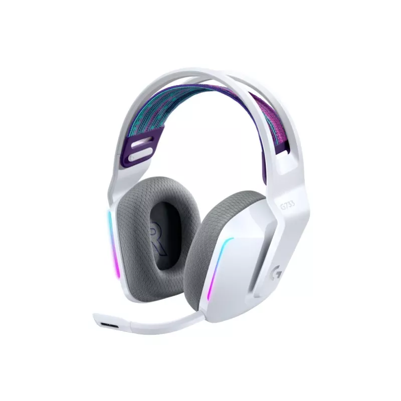 LOGITECH G733 Lightspeed Wireless RGB Gaming Headset White