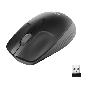 LOGITECH M190 Full-Size Wireless Mouse Charcoal