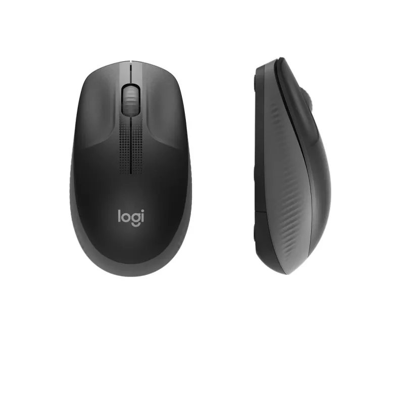 LOGITECH M190 Full-Size Wireless Mouse Charcoal
