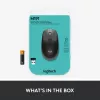 LOGITECH M190 Full-Size Wireless Mouse Charcoal