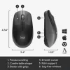 LOGITECH M190 Full-Size Wireless Mouse Charcoal