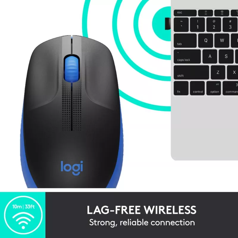 Mouse Logitech M190 Wireless USB
