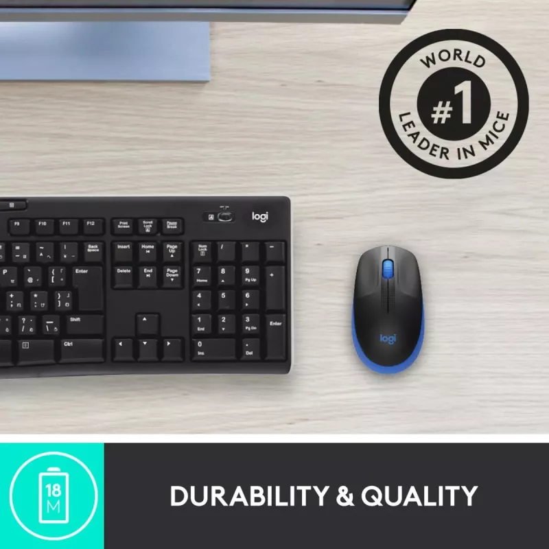 Mouse Logitech M190 Wireless USB