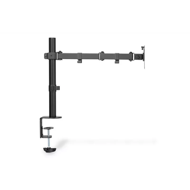 DIGITUS Universal Single Monitor Clamp Mount 17-32in 8kg (max.) Black