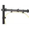 DIGITUS Universal Single Monitor Clamp Mount 17-32in 8kg (max.) Black