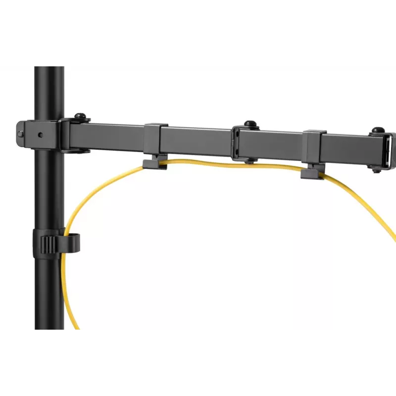 DIGITUS Universal Single Monitor Clamp Mount 17-32in 8kg (max.) Black
