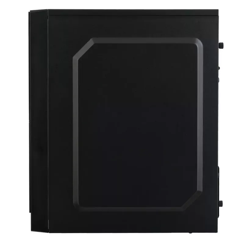 PC case Akyga AK36BK Micro Tower Black — Micro Tower, supports Flex-ATX/Mini-ITX/Micro-ATX, GPU max 25 cm, CPU cooler max 14 cm