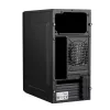 PC case Akyga AK36BK Micro Tower Black — Micro Tower, supports Flex-ATX/Mini-ITX/Micro-ATX, GPU max 25 cm, CPU cooler max 14 cm