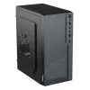 PC case Akyga AK36BK Micro Tower Black — Micro Tower, supports Flex-ATX/Mini-ITX/Micro-ATX, GPU max 25 cm, CPU cooler max 14 cm