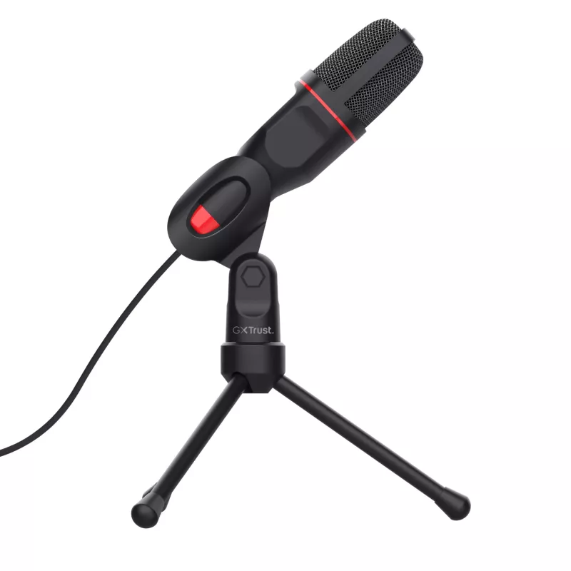 Trust GXT 212 Black, Red PC microphone