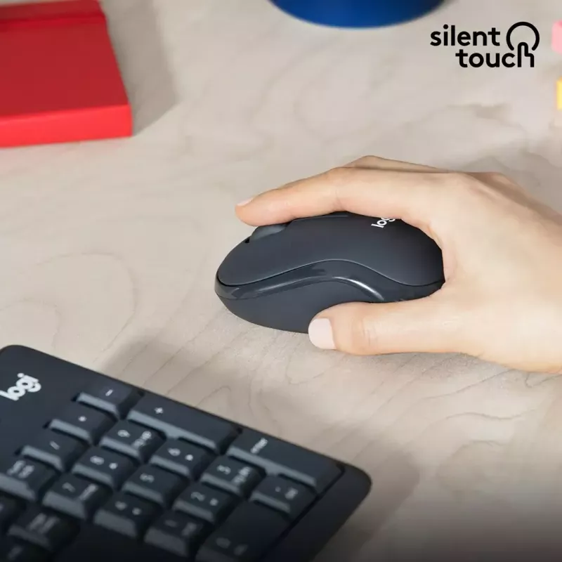 Logitech MK295 Silent Wireless Combo keyboard RF Wireless QWERTY US International Black