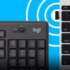 Logitech MK295 Silent Wireless Combo keyboard RF Wireless QWERTY US International Black