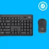 Logitech MK295 Silent Wireless Combo keyboard RF Wireless QWERTY US International Black