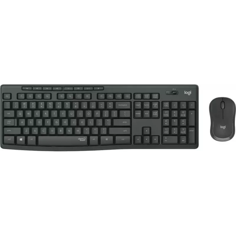 Logitech MK295 Silent Wireless Combo keyboard RF Wireless QWERTY US International Black
