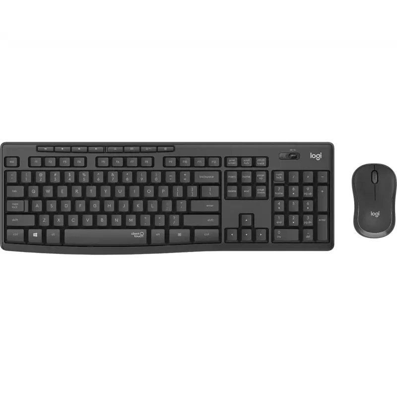 Logitech MK295 Silent Wireless Combo keyboard RF Wireless QWERTY US International Black