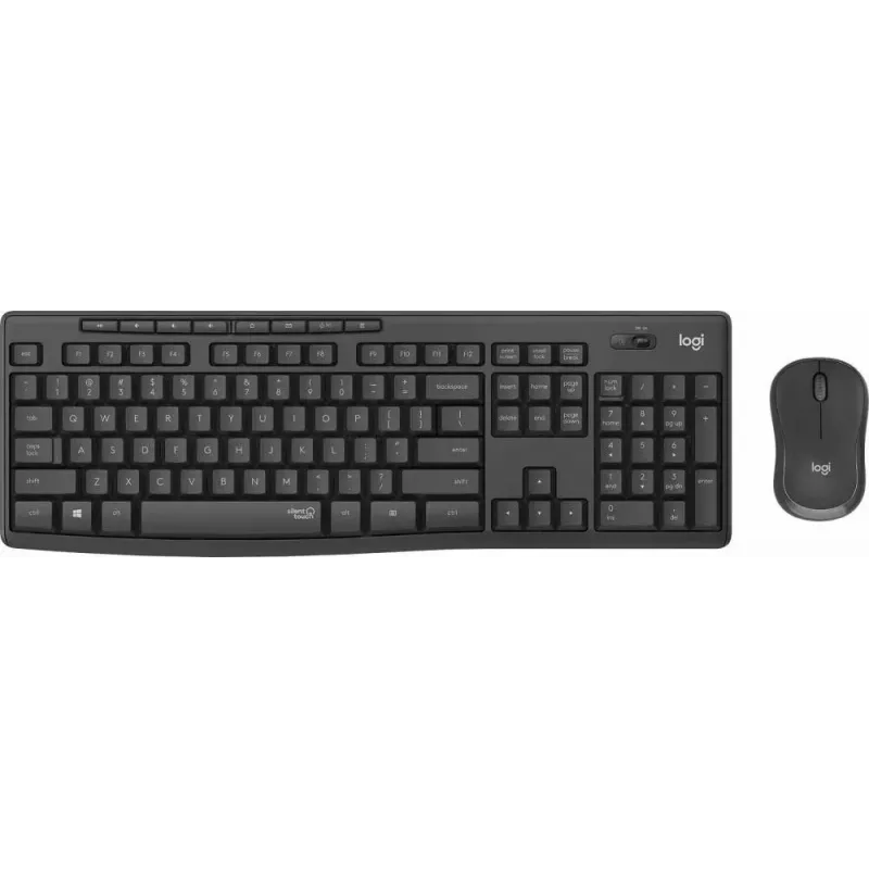 Logitech MK295 Silent Wireless Combo keyboard RF Wireless QWERTY US International Black
