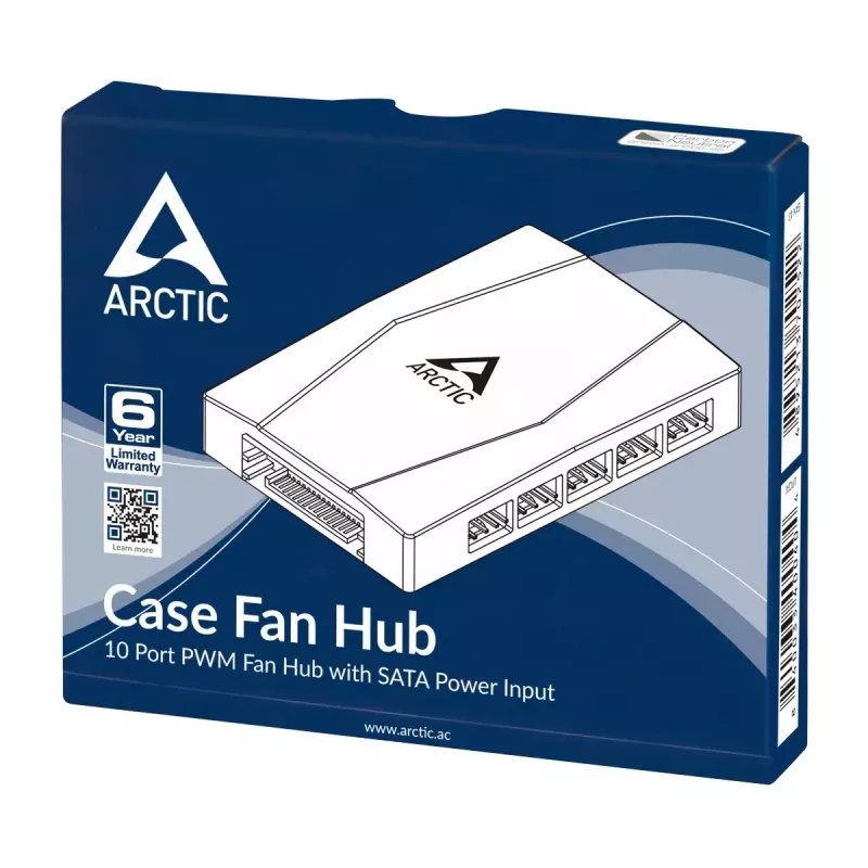 Case Fan Hub ARCTIC ACFAN00175A 10 Port PWM with SATA Power