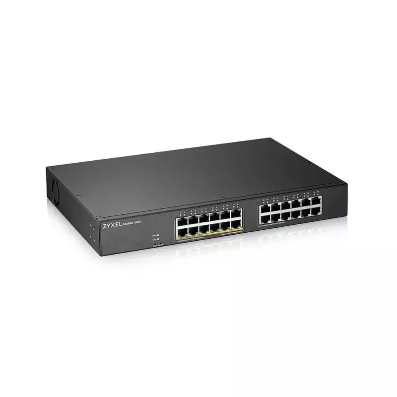 Zyxel GS1900-24EP Managed L2 Gigabit Ethernet (10/100/1000) Power over Ethernet (PoE) Black