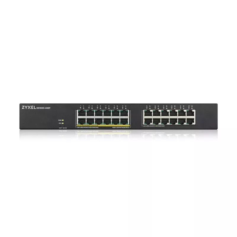 Zyxel GS1900-24EP Managed L2 Gigabit Ethernet (10/100/1000) Power over Ethernet (PoE) Black