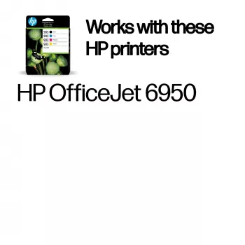 HP 903 4-pack Black/Cyan/Magenta/Yellow Original Ink Cartridges