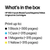 HP 903 4-pack Black/Cyan/Magenta/Yellow Original Ink Cartridges