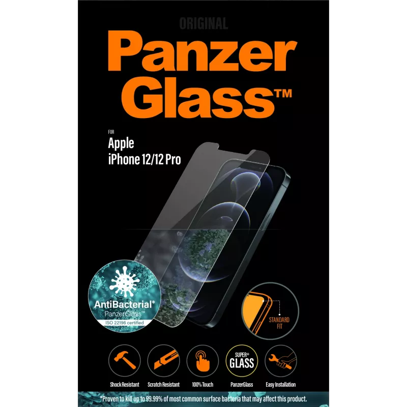 PanzerGlass ® Screen Protector iPhone 12 | 12 Pro | Standard Fit