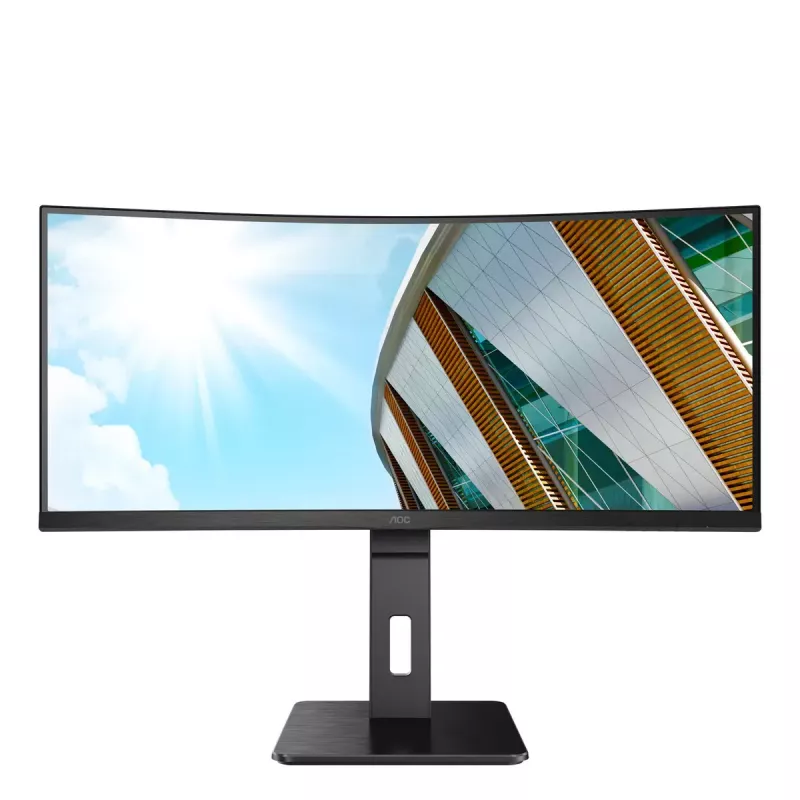 AOC P2 CU34P2A computer monitor 86.4 cm (34 inch) 3440 x 1440 pixels Quad HD LED Black