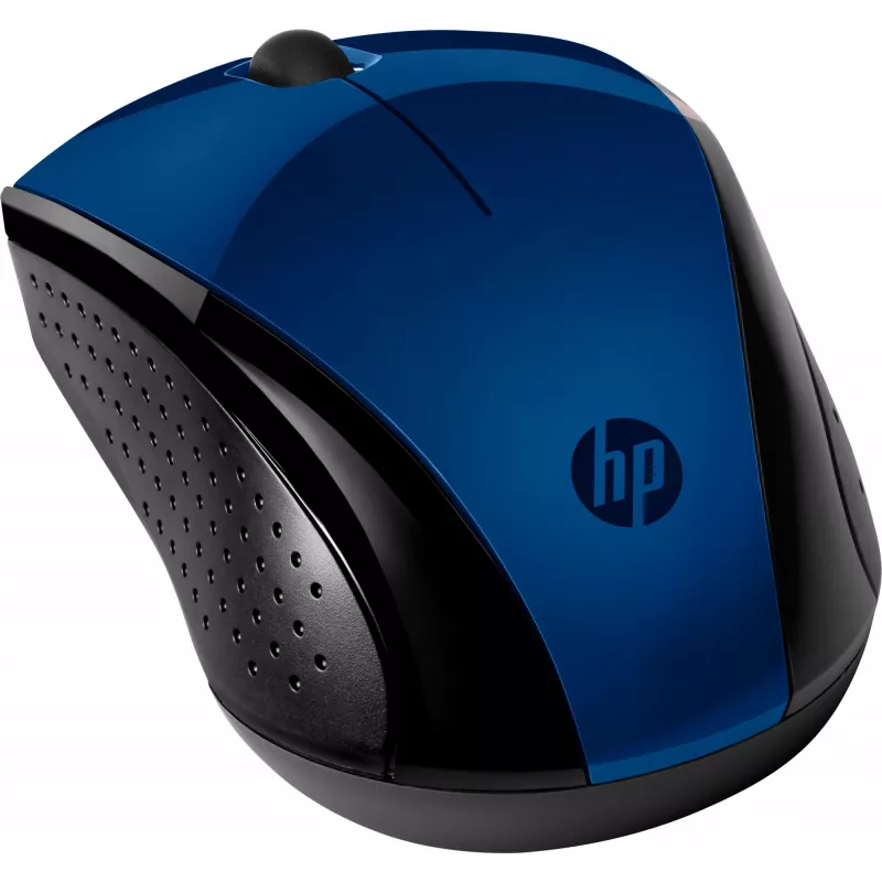HP Wireless Mouse 220 (Lumiere Blue), Ambidextrous, RF Wireless, Blue