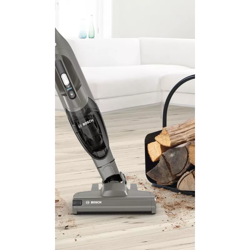 Bosch Serie 2 BBHF214G stick vacuum/electric broom 2-in-1 stick vacuum Battery Dry Bagless Grey