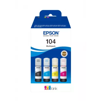 Cartridge Epson Ink C13T00P640 / 104 Multipack BK,C,M,Y