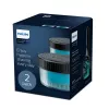 Philips Quick Clean Pod Cartridge CC12/50 2-pack cleaning cartridges for electric shaver heads