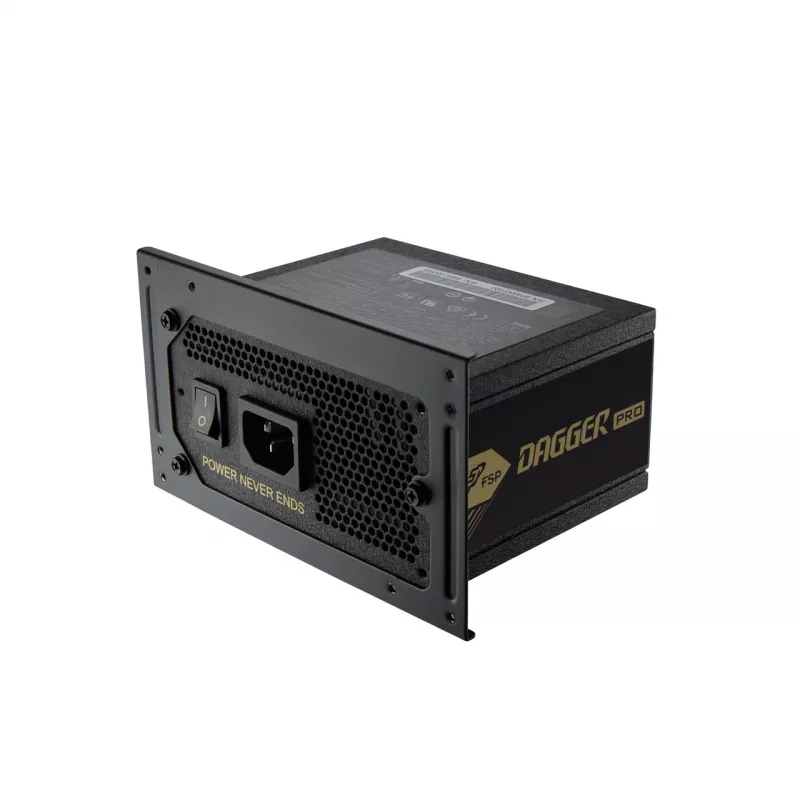 FSP DAGGER PRO 650W Power supply unit SFX SFX3.3 Black, 650 W, 100 - 240 V, 50 - 60 Hz, 10 A, 5 A, 120 W