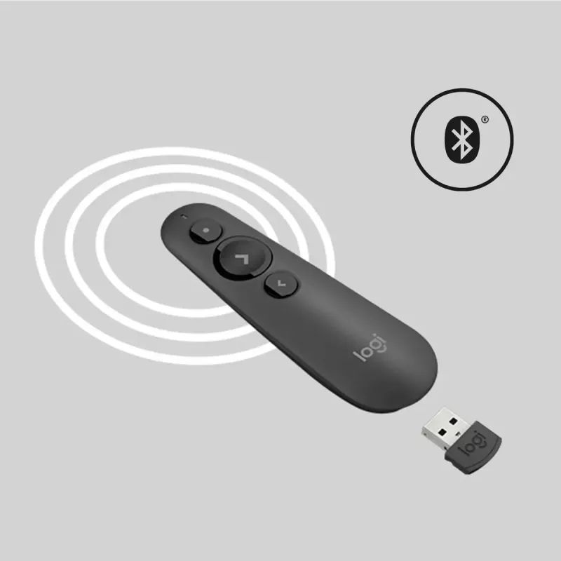 LOGITECH R500s Laser Presentation Remote Graphite