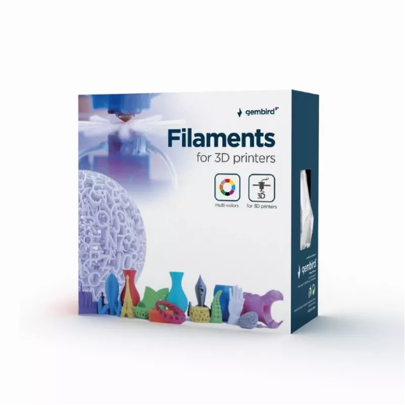 3D printing material Gembird 3DP-PETG1.75-01-G