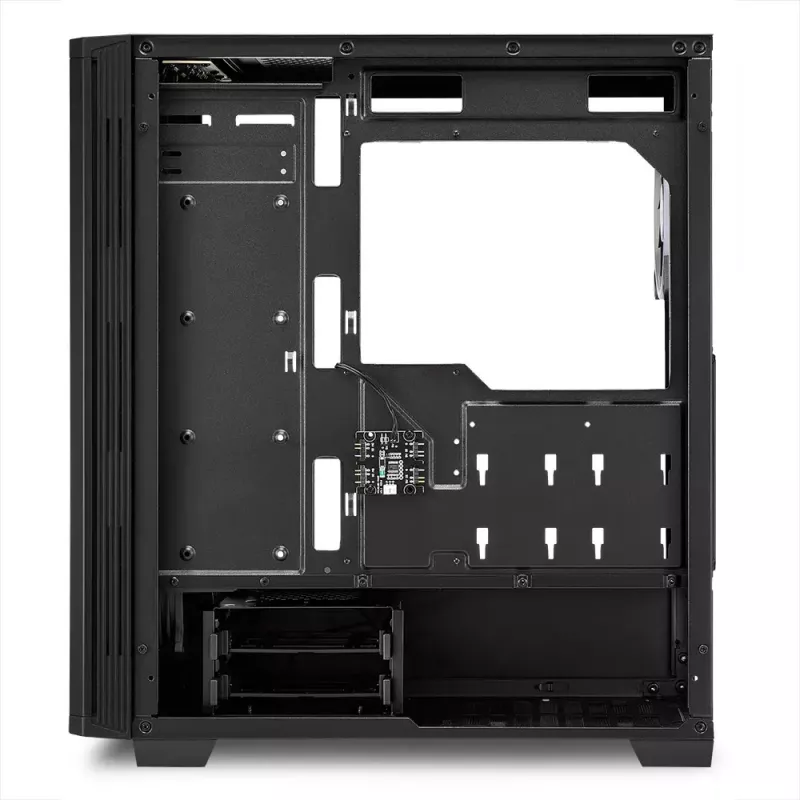 PC Case Sharkoon RGB LIT 100 Midi Tower Black