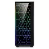 PC Case Sharkoon RGB LIT 100 Midi Tower Black