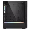 PC Case Sharkoon RGB LIT 100 Midi Tower Black