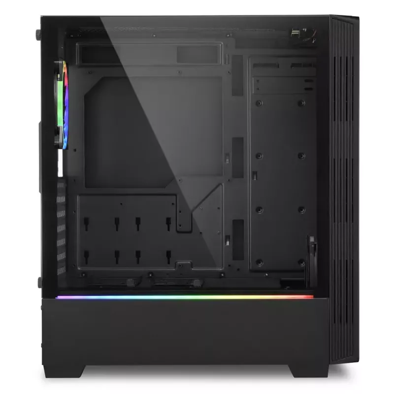 PC Case Sharkoon RGB LIT 100 Midi Tower Black