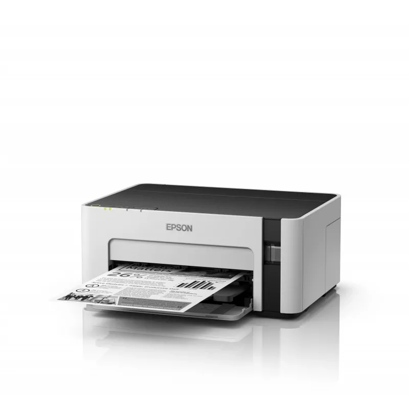 Inkjet printer Epson EcoTank ET-M1120 — monochrome, A4, 1440x720 DPI, Wi‑Fi, refillable ink tank