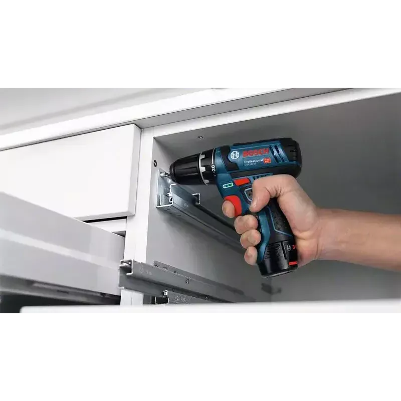 Bosch Akku-Bohrschrauber 12 V Li-Ion 1300 RPM Black, Blue, Red