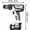 Bosch Akku-Bohrschrauber 12 V Li-Ion 1300 RPM Black, Blue, Red