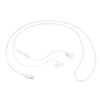 Wired in-ear headset Samsung EO-IC100, binaural, USB Type-C connector, 32 Ω impedance, 20–20000 Hz, white
