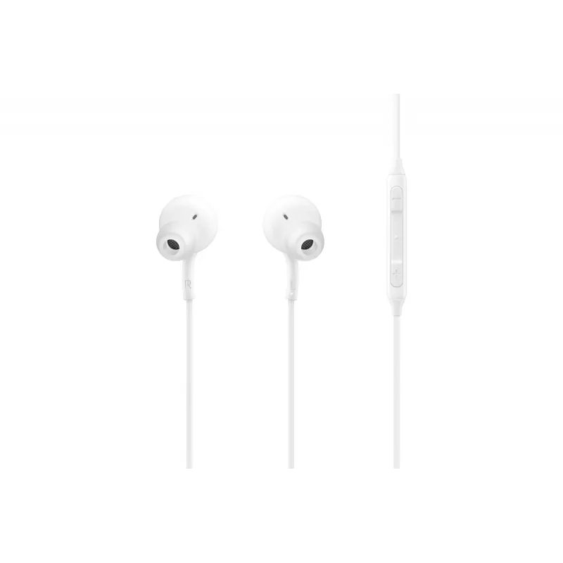Wired in-ear headset Samsung EO-IC100, binaural, USB Type-C connector, 32 Ω impedance, 20–20000 Hz, white