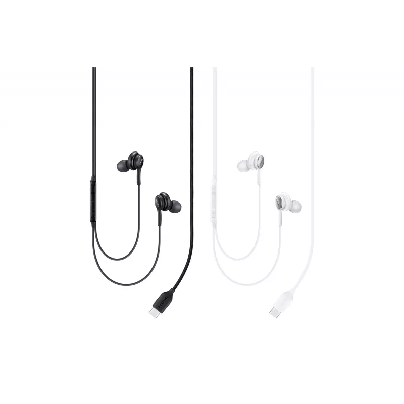 Wired in-ear headset Samsung EO-IC100, binaural, USB Type-C connector, 32 Ω impedance, 20–20000 Hz, white