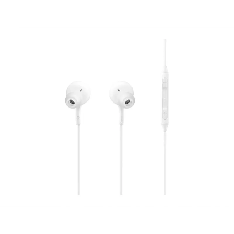 Wired in-ear headset Samsung EO-IC100, binaural, USB Type-C connector, 32 Ω impedance, 20–20000 Hz, white